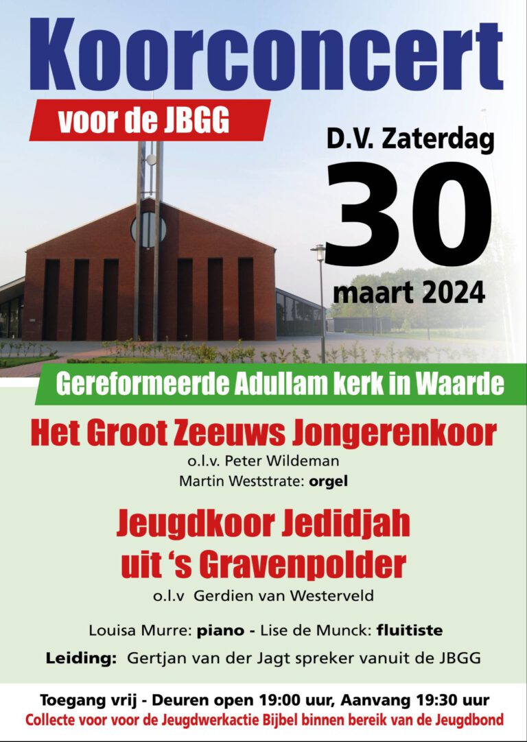 Poster 30 maart